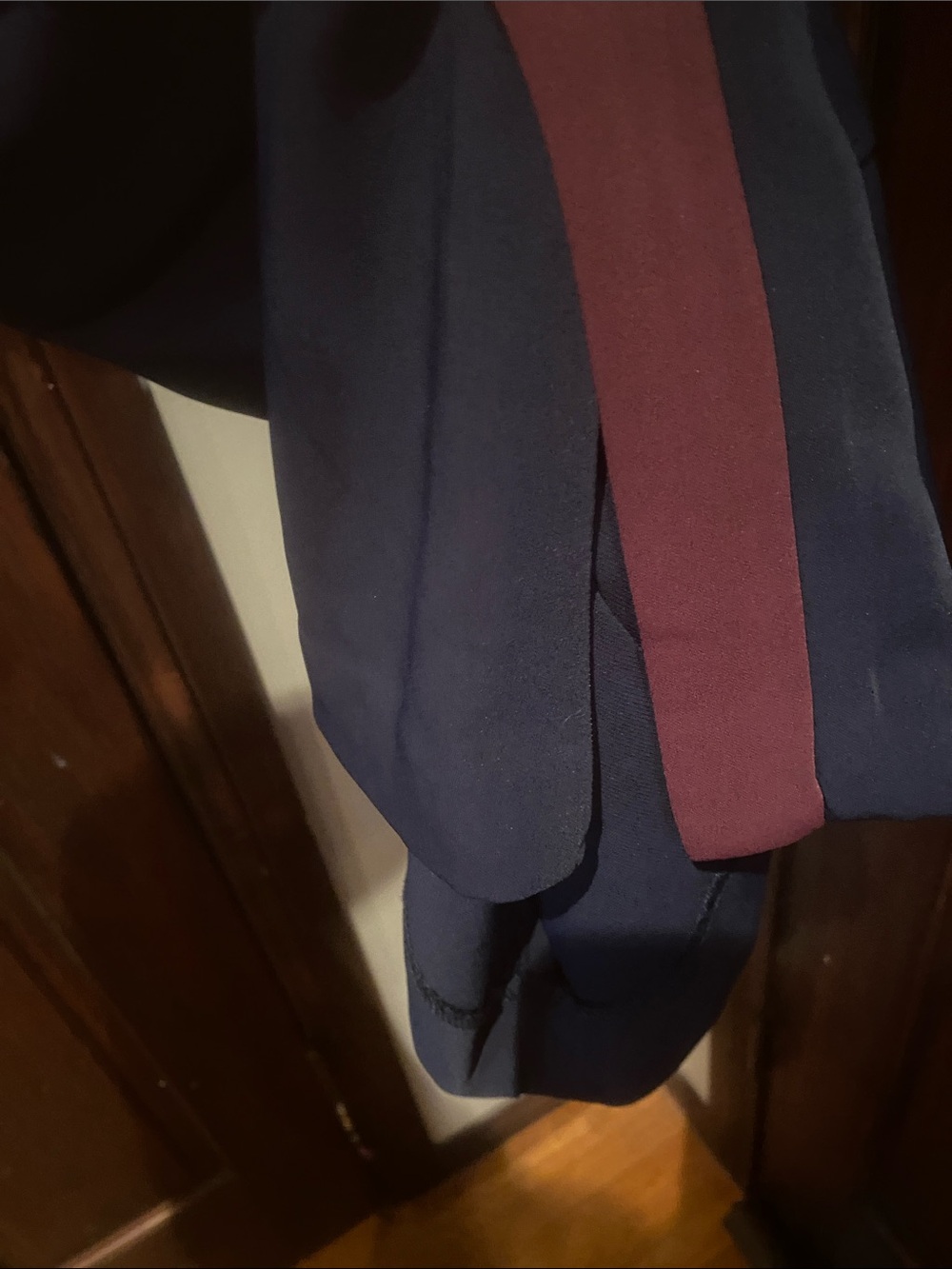 Madewell Navy Elastic-Waist Pants - Picture 4 of 7